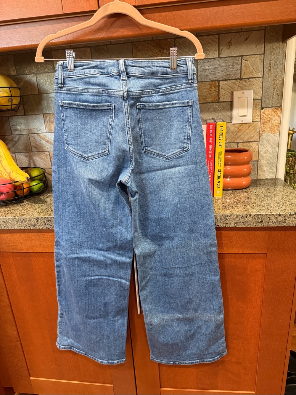 Quince Bella Stretch Wide Leg Jeans - Picture 3 of 3